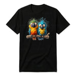 T-shirt Quirky Bird graphic 0007