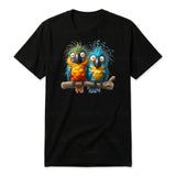 T-shirt Quirky Bird graphic 0007