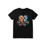 T-shirt Quirky Bird graphic 0008