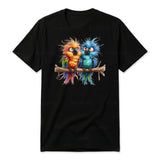 T-shirt Quirky Bird graphic 0008