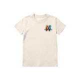 T-shirt Quirky Bird graphic 0008 - Natural