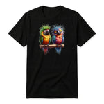 T-shirt Quirky Bird graphic 0009
