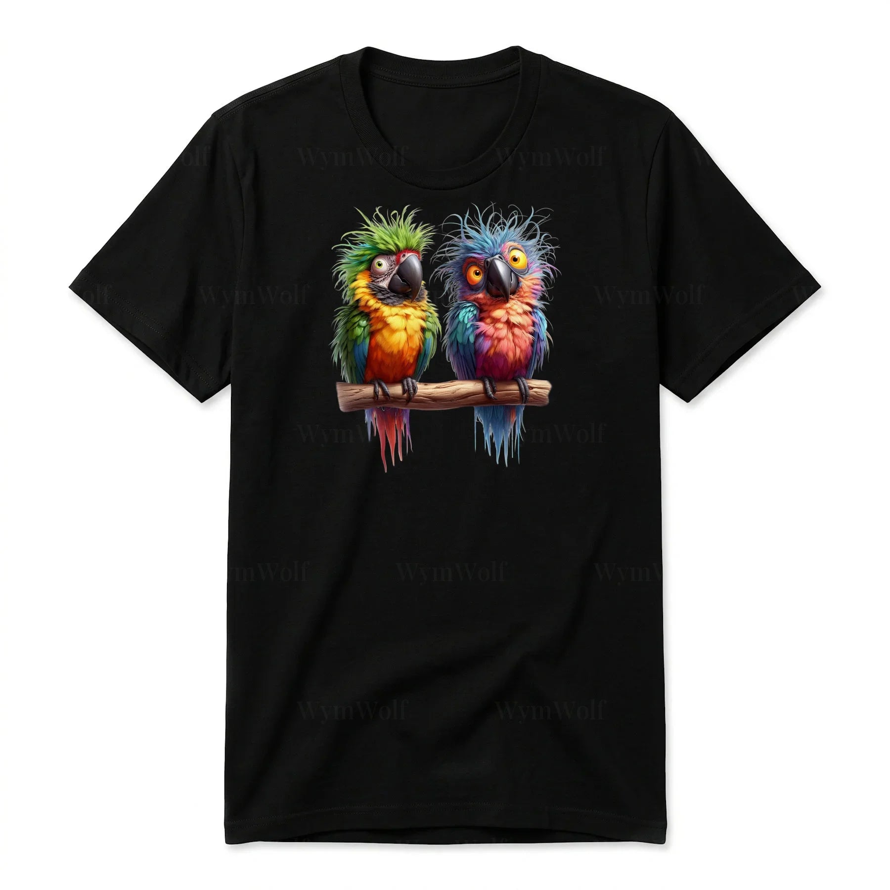T-shirt Quirky Bird graphic 0009