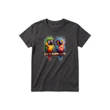 T-shirt Quirky Bird graphic 0009 - Dark Gray