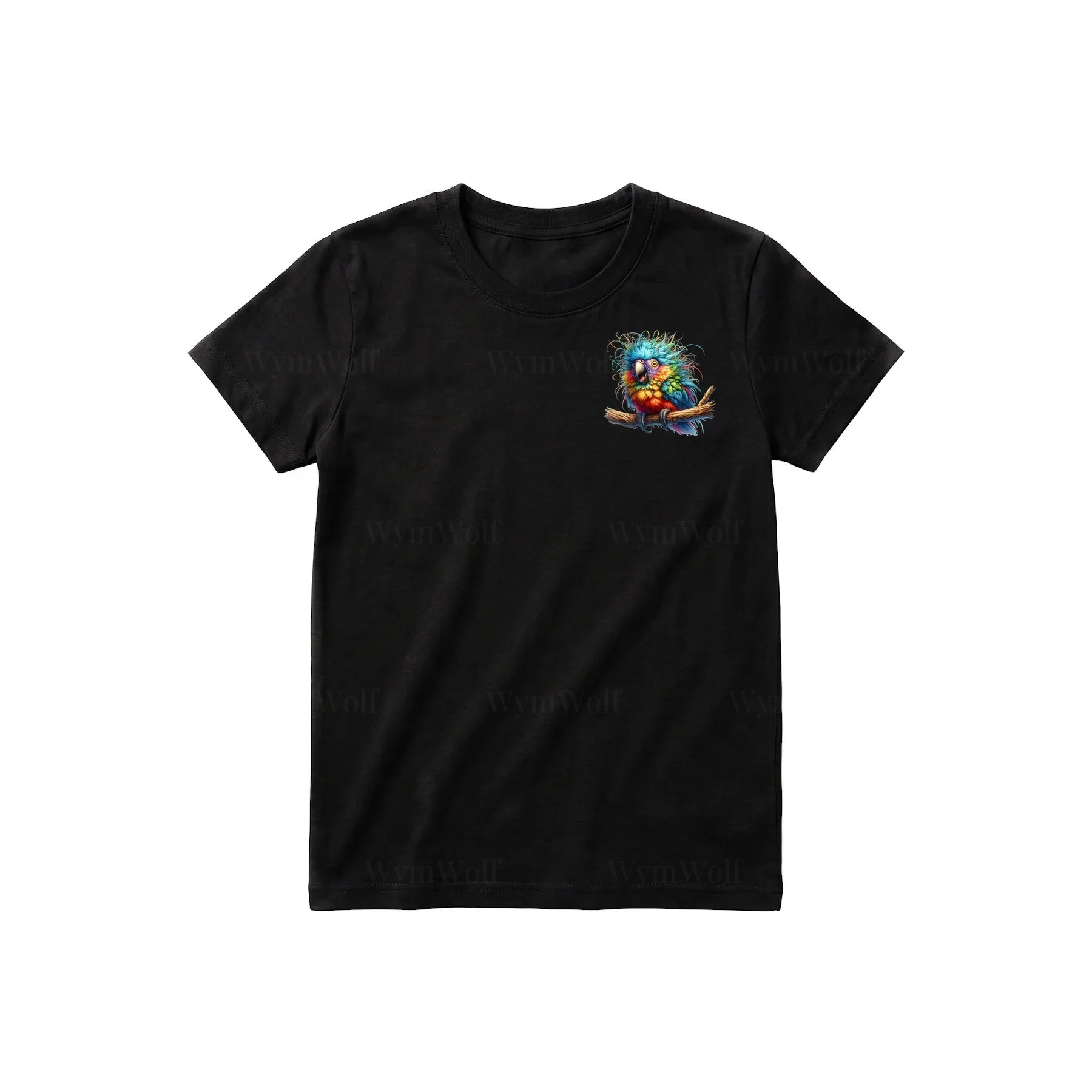 T-shirt Quirky Bird graphic 0010