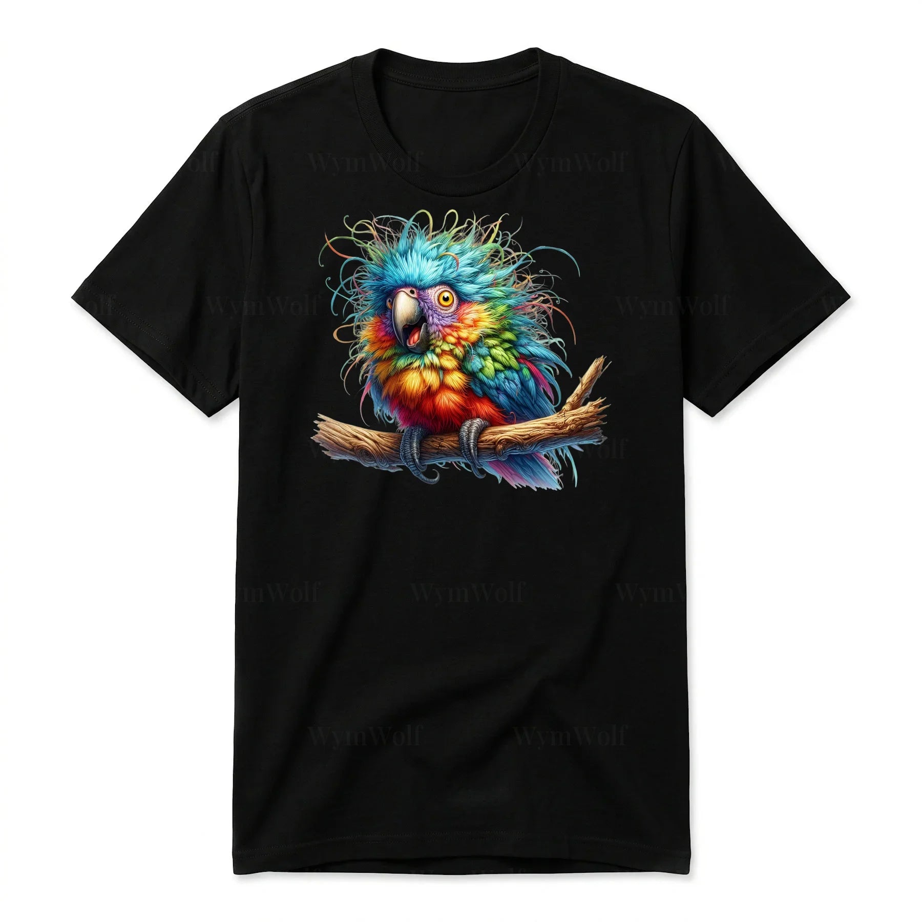 T-shirt Quirky Bird graphic 0010
