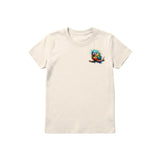 T-shirt Quirky Bird graphic 0010 - Natural