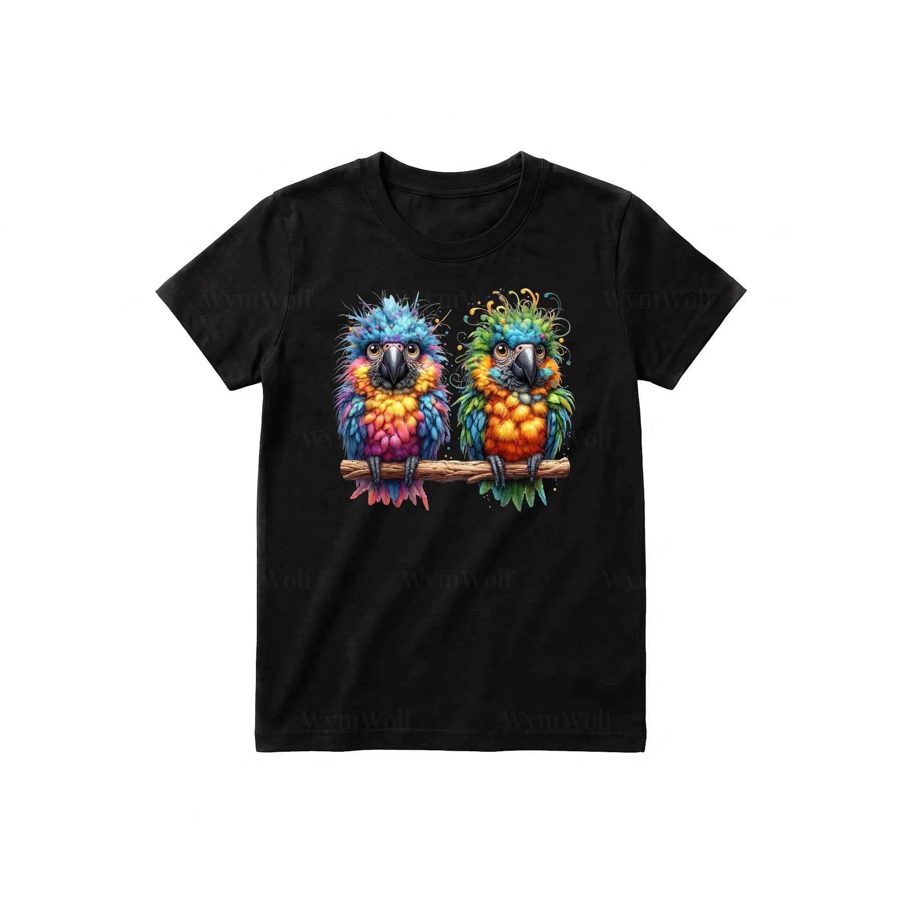 T-shirt Quirky Bird graphic 0011