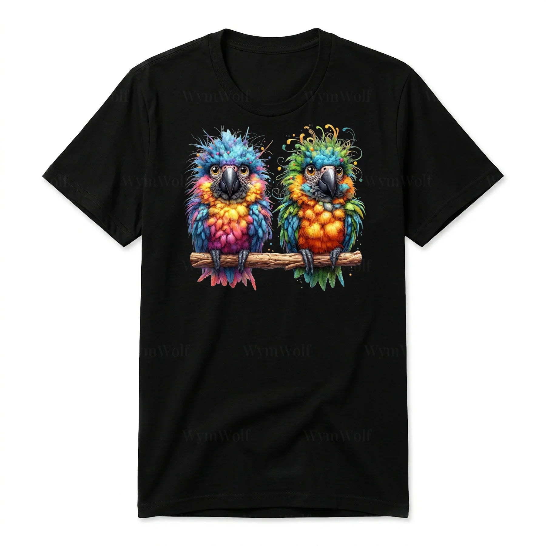 T-shirt Quirky Bird graphic 0011