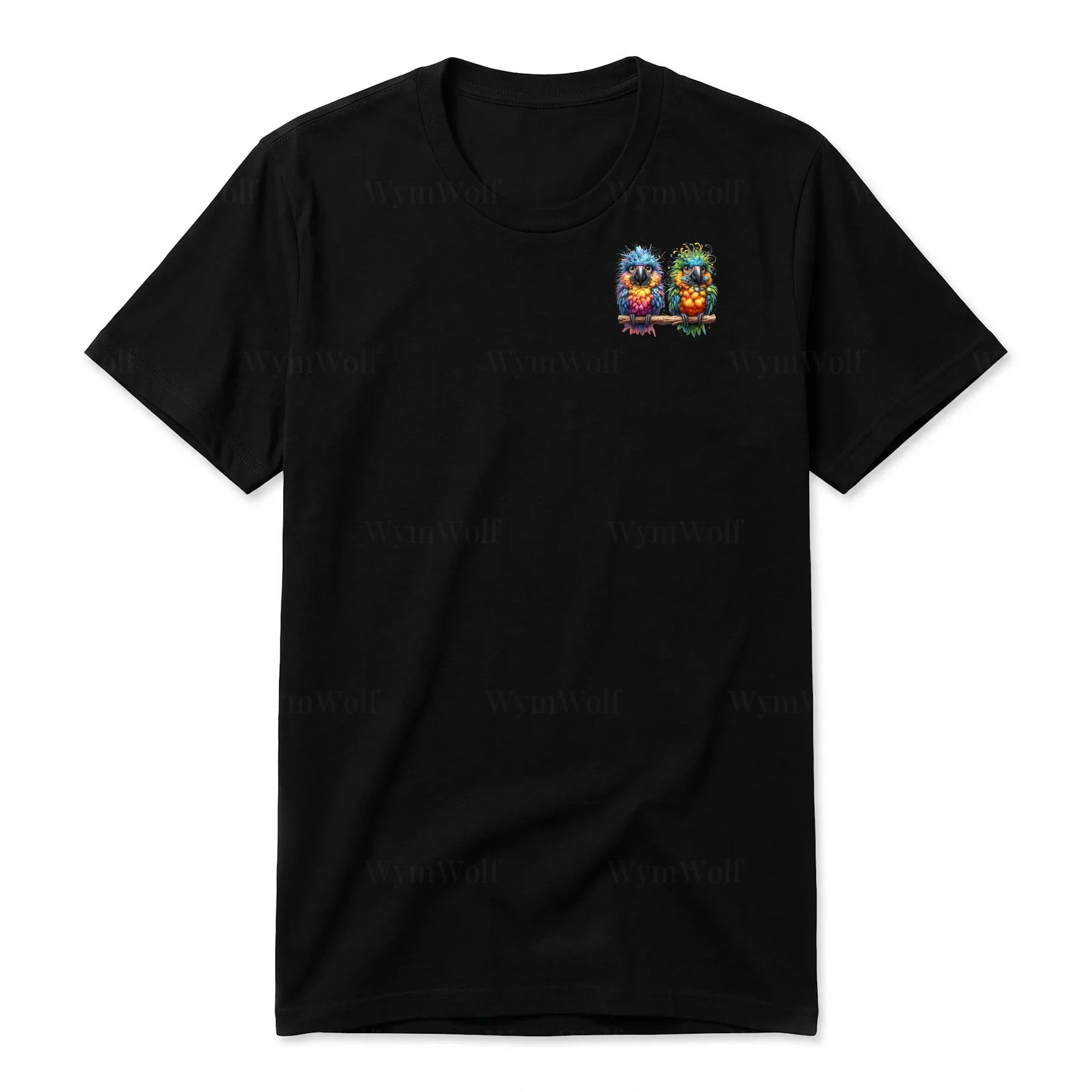 T-shirt Quirky Bird graphic 0011