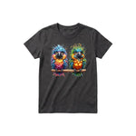T-shirt Quirky Bird graphic 0011 - Dark Gray