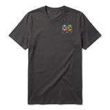 T-shirt Quirky Bird graphic 0011 - Dark Gray
