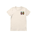 T-shirt Quirky Bird graphic 0011 - Natural