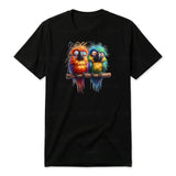 T-shirt Quirky Bird graphic 0012