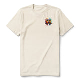 T-shirt Quirky Bird graphic 0012 - Natural