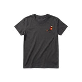 T-shirt Quirky Bird graphic 0013 - Dark Gray