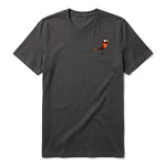 T-shirt Quirky Bird graphic 0013 - Dark Gray