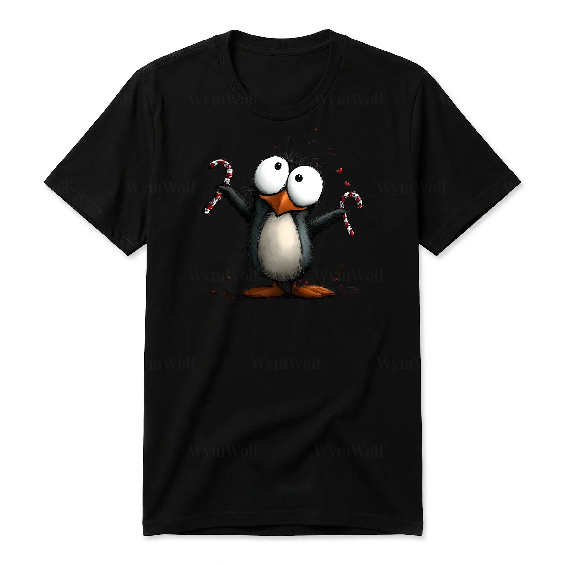 T-shirt Quirky Bird graphic 0015
