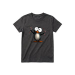 T-shirt Quirky Bird graphic 0015 - Dark Gray