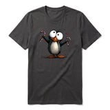 T-shirt Quirky Bird graphic 0015 - Dark Gray