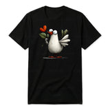 T-shirt Quirky Bird graphic 0016