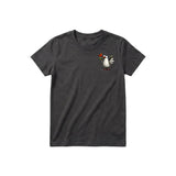 T-shirt Quirky Bird graphic 0016 - Dark Gray