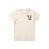 T-shirt Quirky Bird graphic 0016 - Natural