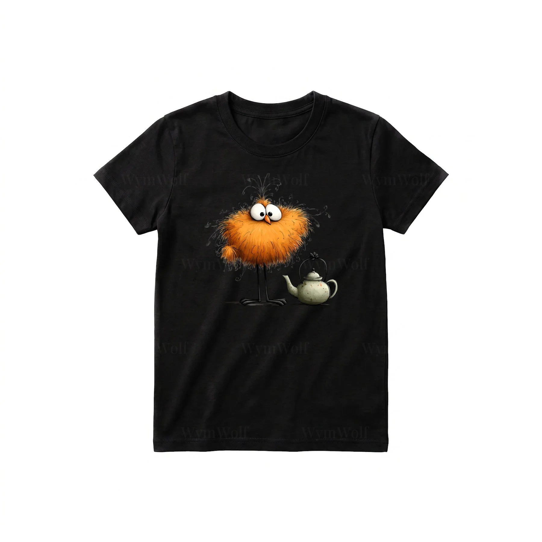 T-shirt Quirky Bird graphic 0018