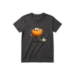 T-shirt Quirky Bird graphic 0018 - Dark Gray