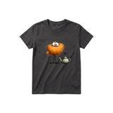 T-shirt Quirky Bird graphic 0018 - Dark Gray