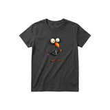 T-shirt Quirky Bird graphic 0019 - Dark Gray