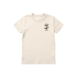 T-shirt Quirky Bird graphic 0019 - Natural