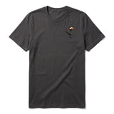T-shirt Quirky Bird graphic 0020 - Dark Gray
