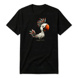 T-shirt Quirky Bird graphic 0021