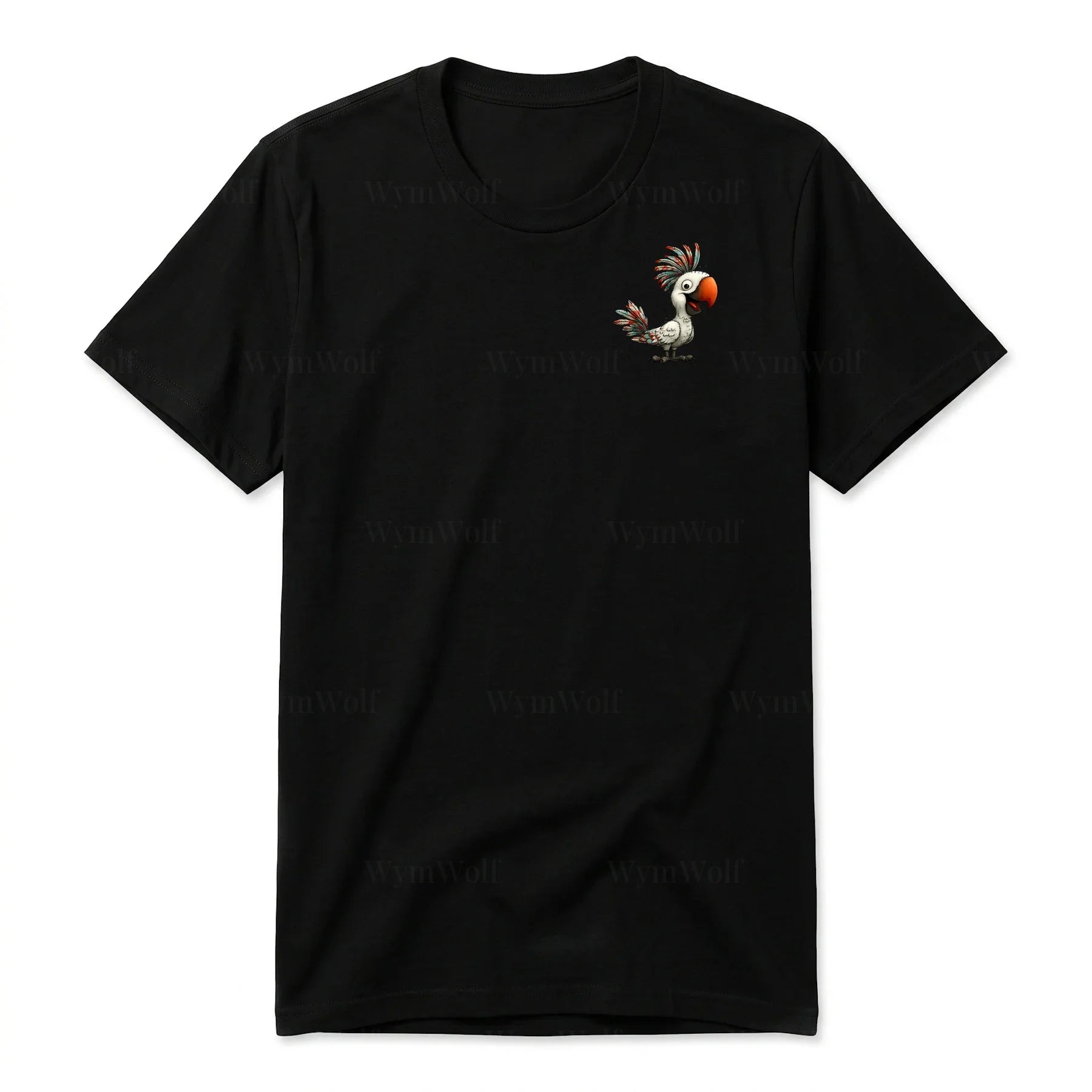 T-shirt Quirky Bird graphic 0021