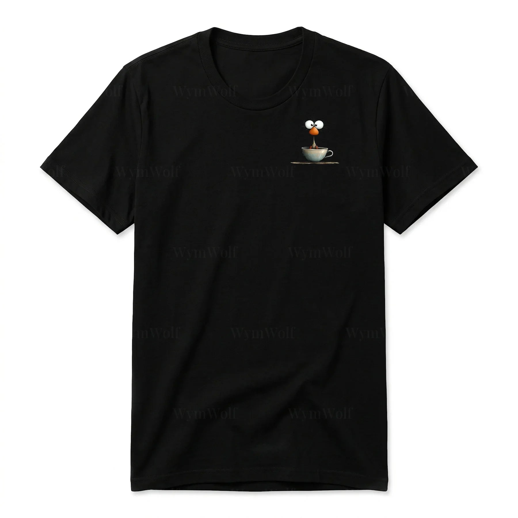 T-shirt Quirky Bird graphic 0022