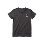 T-shirt Quirky Bird graphic 0022 - Dark Gray