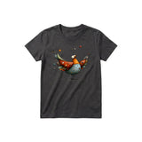 T-shirt Quirky Bird graphic 0023 - Dark Gray