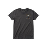 T-shirt Quirky Bird graphic 0024 - Dark Gray