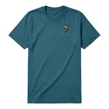 T-shirt Quirky Bird graphic 0024 - Deep Teal