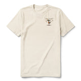 T-shirt Quirky Bird graphic 0024 - Natural