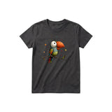 T-shirt Quirky Bird graphic 0025 - Dark Gray