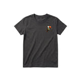 T-shirt Quirky Bird graphic 0025 - Dark Gray