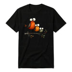 T-shirt Quirky Bird graphic 0026