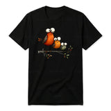 T-shirt Quirky Bird graphic 0026
