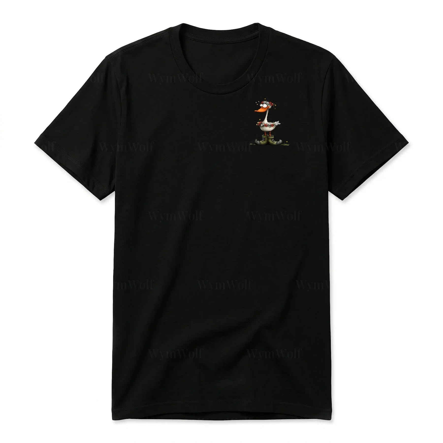 T-shirt Quirky Bird graphic 0027