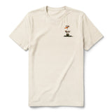 T-shirt Quirky Bird graphic 0027 - Natural