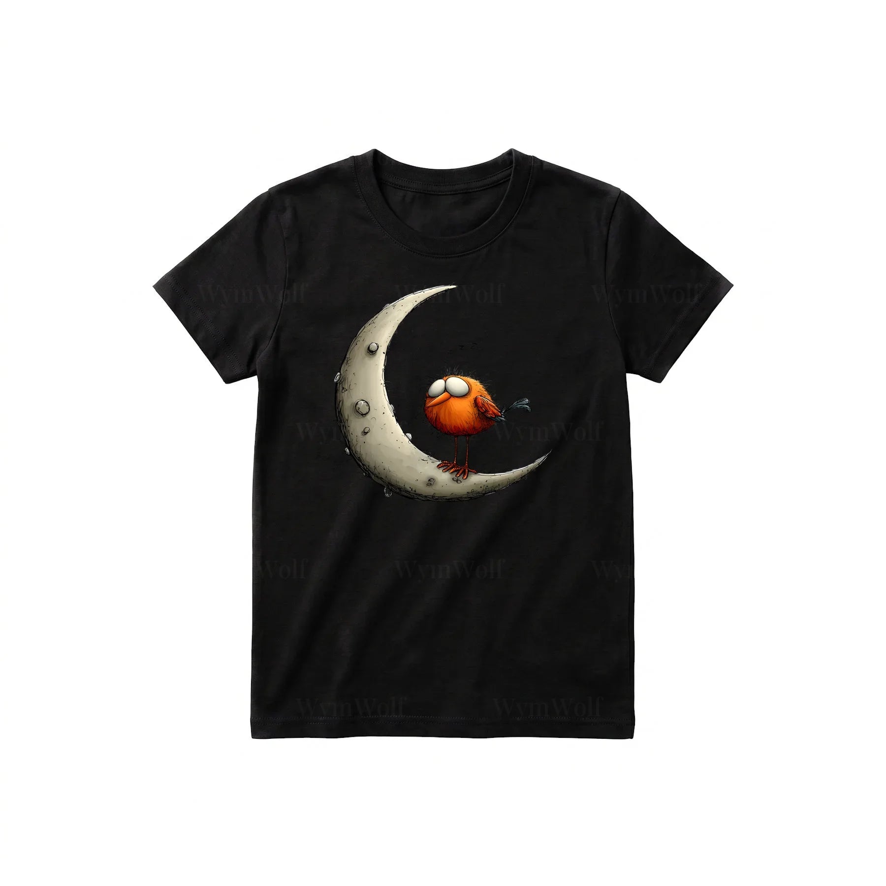 T-shirt Quirky Bird graphic 0028