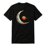 T-shirt Quirky Bird graphic 0028