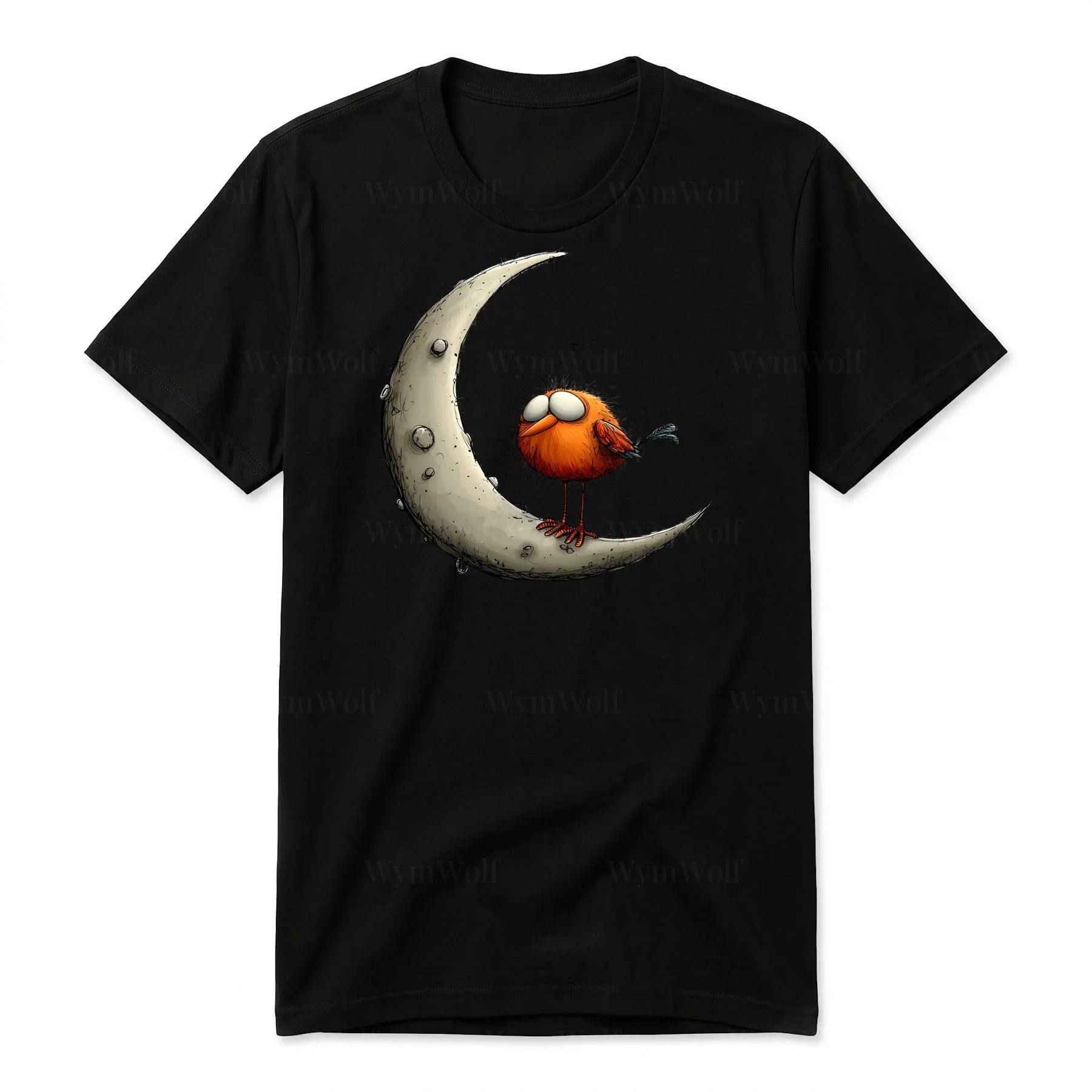 T-shirt Quirky Bird graphic 0028